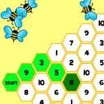 Contar abejas del 1 al 10